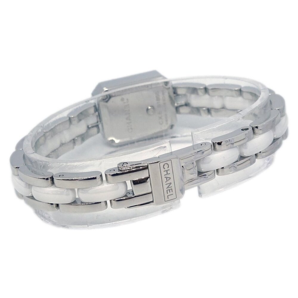 Chanel Premiere H2132 Quartz Watch Ceramic SS Diamond 124343 - Picture 4 of 9